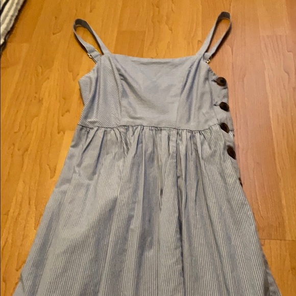COPY - UO Urban Outfitters Kaye Square Neck Button Dress - Picture 3 of 7